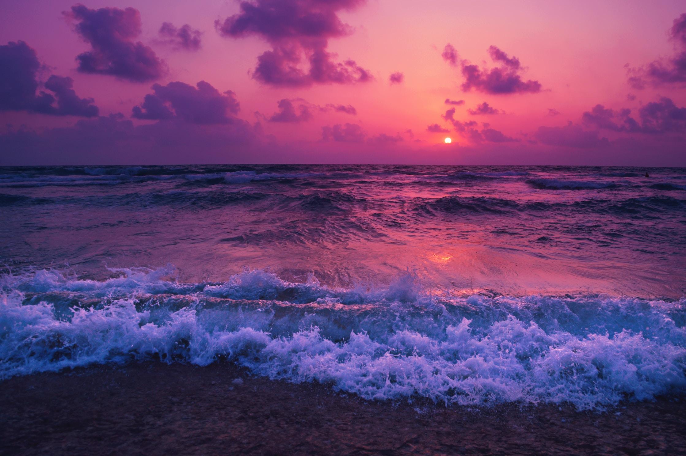 Travel Sunset Ocean